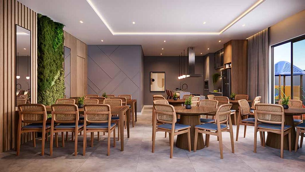 Studio com garagem próxima a orla gastronômica de Coqueiros.